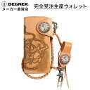 デグナー DEGNER【公式】受注生産 レザーカービングウォレット 雷神 長財布 財布 和柄【無料ラッピング】