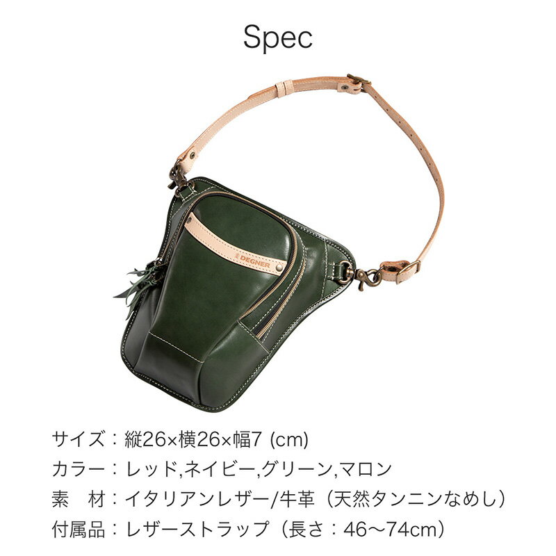 �ǥ��ʡ� DEGNER�ڸ����ۥ����ꥢ��쥶���ۥ륹�����Хå� W-39A �ܳ� �ܥǥ��Хå���̵����åԥ󥰡�