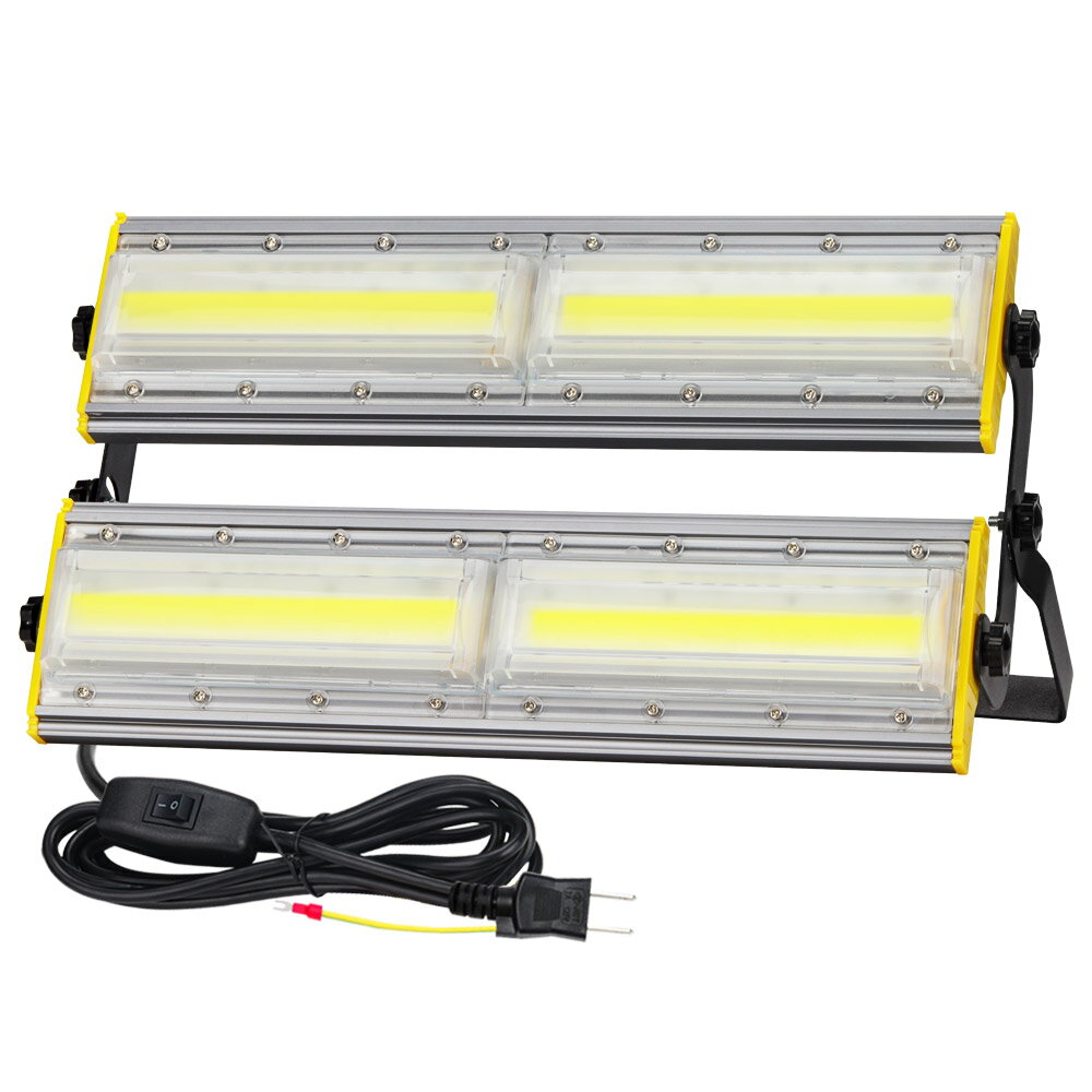 【即納】LED 投光器 200W 32500LM スイッチ付き AC80-150V 昼光色 6000K 広角240度 IP67防水 3Mケーブル コード付き ledライト 長寿命 看板灯 集魚灯 野外灯 作業灯 駐車場灯 屋内 屋外 照明 船舶 送料無料 PSE その1