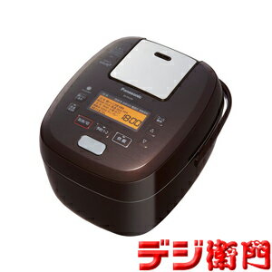 パナソニック　5.5合炊き圧力IH炊飯ジャー　炊飯器　おどり炊き SR-PA109-T ブラウン /【Sサイズ】