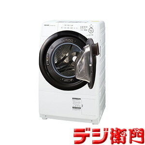 【右開き】SHARP　シャープ　洗濯容量7kg・右開きタイプ　ドラム式 洗濯機　ES-S7G-WR /【ヤマト家財宅急便で発送】