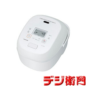 TOSHIBA　東芝　5.5合炊き　IH炊飯ジャー　炊飯器　真空IH RC-10VRV(W) [グランホワイト]/【送料区分Sサイズ】