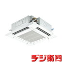 スリムER PLZ-ERMP56SHLE4 三菱電機 4方向天井カセット形 i・スクエア・単相200V・P56形(2.3馬力相当)・標準シングル+ワイヤレスリモ...