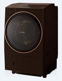 （納期目安：1-2週間～）東芝 TW-127X9L(T)【左開き】12．0kgドラム式洗濯乾燥機 ZABOON グレインブラウン [TW127X9LT]　※配送設置：最寄の商品センターよりお伺い致します。　[※北海道・北陸エリア内の納期目安は3-4週間～]