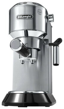 （お取り寄せ）DeLonghi デディカ エスプレッソ・カプチーノメーカー メタルシルバー EC680M