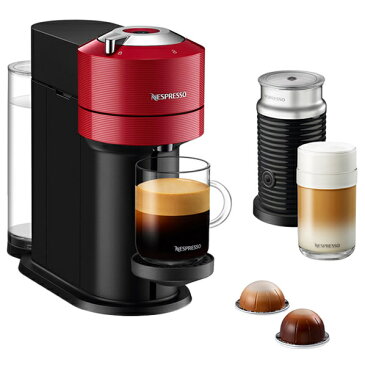 Nespresso GCV1REA3B ネスプレッソ ヴァーチュオ コーヒーメーカー ヴァーチュオ ネクスト バンドルセット チェリーレッド