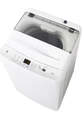 ハイアール JW-U45EA-W 4．5kg全自動洗濯機 オリジナル ホワイト JWU45EAW 納期目安1週間～ 配送設置：最寄の商品センターよりお伺い致します [ サービスエリア外は佐川急便にて手配]