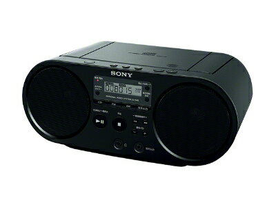（お取り寄せ）ソニー（SONY） CDラジオ ZS-S40-B（ZSS40B）ブラック