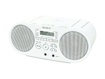 （お取り寄せ）ソニー（SONY） CDラジオ ZS-S40-W（ZSS40W）ホワイト