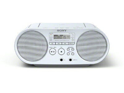 （お取り寄せ）ソニー（SONY） CDラジオ ZS-S40-W（ZSS40W）ホワイト