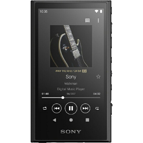 SONY NW-A307 B デジタルオーディオ(64GB) ウォークマン ブラック NWA307B（納期目安：1-2週間）