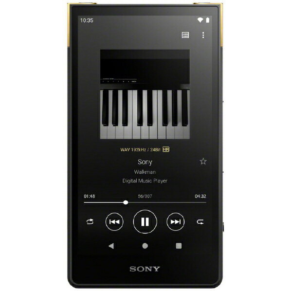 SONY NW-ZX707 デジタルオーディオ(64GB) ウォークマン ブラック NWZX707（納期目安：1-2週間）
