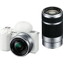 ★お買い得品★SONY デジタル一眼カメラ・ダブルズームレンズキット α VLOGCAM ホワイト ZV-E10YW (納期目安3-4週間)