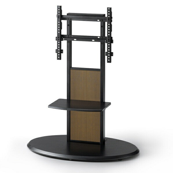 朝日木材 AS-SF900 40〜65V型対応 棚付きフロアースタンド 黒 [ASSF900] ※配送設置：最寄のエディオン商品センターよりお伺い致します。[※サービスエリア外は別途配送手数料が掛かります]