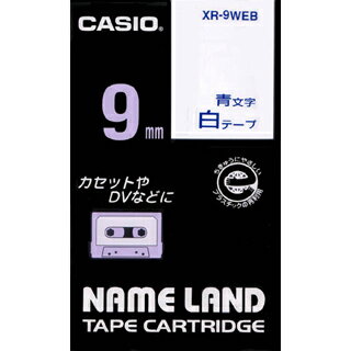 CASIO JVI NAMELAND l[he[viX^_[h^Cvj Fe[v  9mm~8m XR-9WEBiXR9WEBj