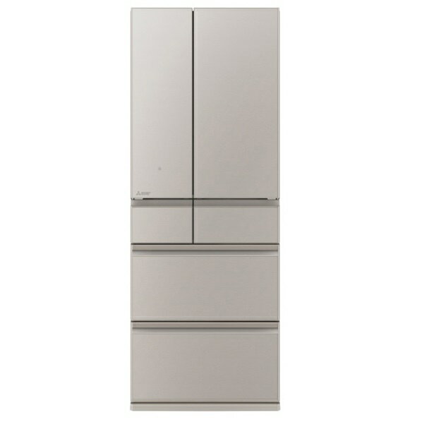 三菱 608L 6ドア冷蔵庫 中だけひろびろ大容量 WZシリーズ MR-WZ61K-C グランドクレイベージュ MRWZ61KC ※配送エリア基本設置無料！