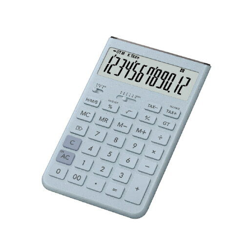 カシオ CASIO デザイン電卓 Comfyジャスト型 グレイッシュブルー JT-200T-BU-N (納期目安1-2週間) カシオ CASIO デザイン電卓 Comfyジャスト型 グレイッシュブルー JT-200T-BU-N (納期目安1-2週間)
