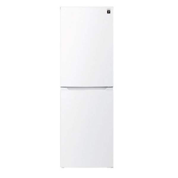 シャープ (右開き) 230L 2ドア冷蔵庫 SJ-BD23P-W マットホワイト SJBD23PW ※配送エリア基本設置無料 一人暮らし 二人暮らしのサムネイル