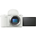 ★お買い得品★SONY デジタル一眼カメラ・ボディ α VLOGCAM ZV-E10 II ホワイト ZV-E10M2 W (納期目安2-3週間) ZVE10M2W