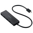 エレコム USB Type-C 4ポートUSB5Gbpsハブ U3HC-H041BK ブラック U3HCH041BK (納期目安1-2週間)(2)