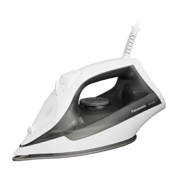パナソニック スチームアイロン NI-S100-H グレー NIS100H (納期目安1-2週間)