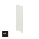 ナカムラ WALL TVスタンド V2キャスター ロータイプ用スライド式バックパネル EQUALS・WALL サテンホワイト WL6P75111 (納期目安1-2週間) ※お届けのみ(3)