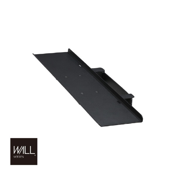ナカムラ WALL TVスタンド V3COMPACT/mini対応サウンドバー棚板 Sサイズ (幅60) EQUALS・WALL サテンブラック WLSS74119 (納期目安1-2週間) ※お届けのみ