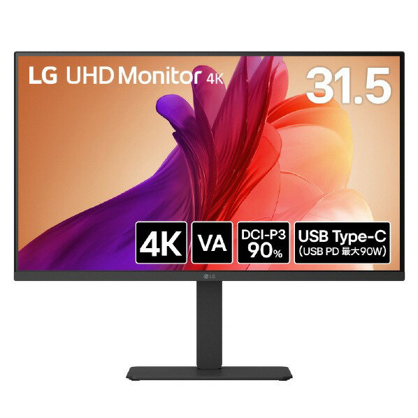 LG쥯ȥ˥ 31.5վǥץ쥤 LG UHD Monitor 4K 32U720A-B (Ǽܰ3~) 32U720AB Τߡ֤ʤ