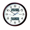 SEIKO セイコー 電波掛け時計 ZS252B (納期目安3週間~) 電波時計 ’’電波’’と’’スマホ’’でつながるから時刻ぴったり ネクスタイムシリーズ|詳細画像