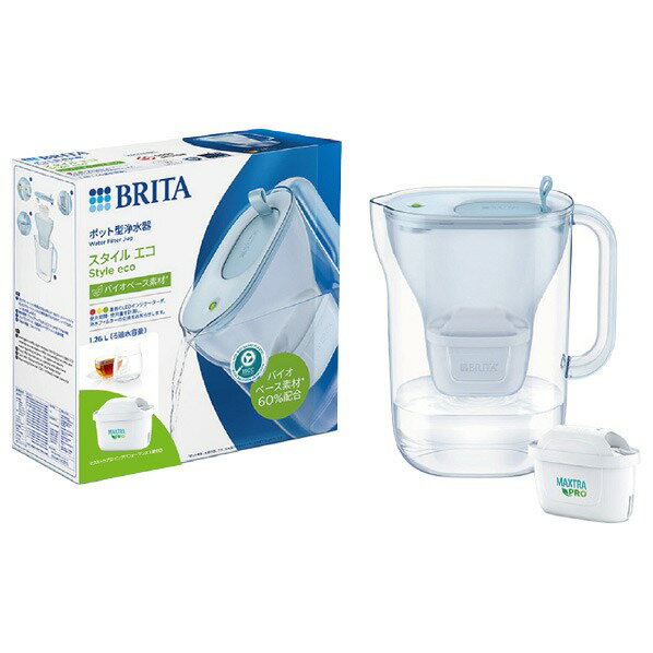 ブリタ ポット型浄水器 ブリタ ポット型 浄水器 パウダーブルー KBSECB1M (納期目安1-2週間)