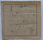 【中古】山口県美祢郡図　1/18万(白地図)