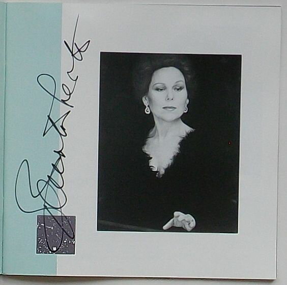 Rakuten - 【中古】レナータ・スコット ロベルト・デ・キュニンク自筆サイン入り演奏会プログラム レナータ・スコット ソプラノリサイタル日本公演1990