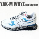 【KIRYU別注モデル】W6YZ wizz ウィズ スニーカー メンズ KIRYU LIMITED YAK-M MILK-WHITE-AZURE 41 42 43 44 26cm 26.5cm 27cm 27.5cm 28cm 29cm 靴 23-1N41