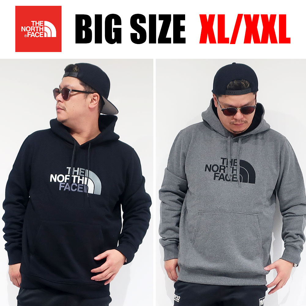 THE NORTH FACE ノースフェイス メンズ 大きいサイズ スウェット M DREW PEAK PULLOVER HOODIE パーカー ブランド 長袖 XL XXL 2L 3L 4L ブラック チャコール 新作 トレッキング アウトドア ハーフドーム 丸襟 丸首 大人 30代 40代 50代