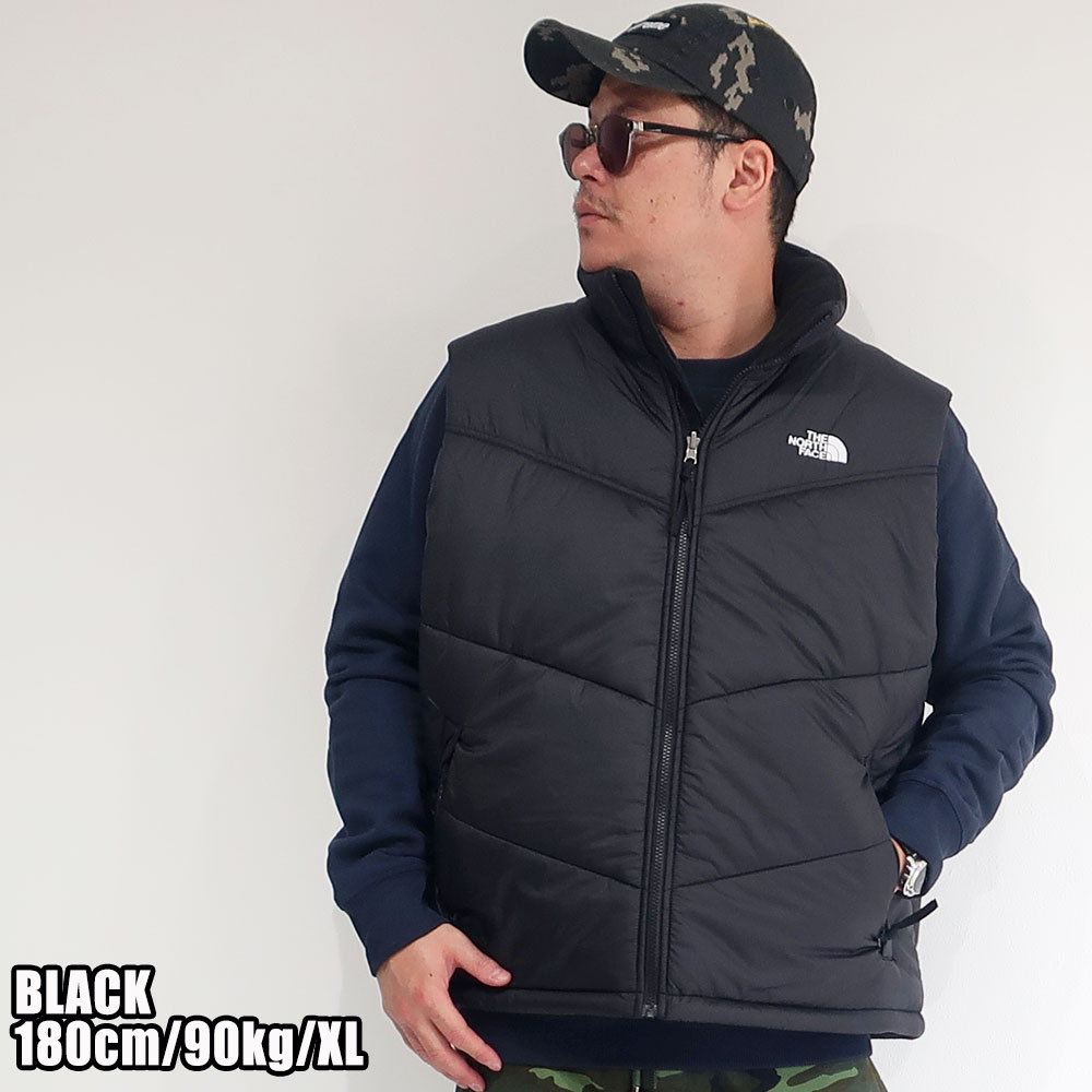 THE NORTH FACE ノースフェイス メンズ 大きいサイズ ダウンベスト アウター SAIKURU VEST ブランド XL XXL 2L 3L 4L ブラック 新作 トレッキング アウトドア ハーフドーム フード 大人 30代 40代 50代