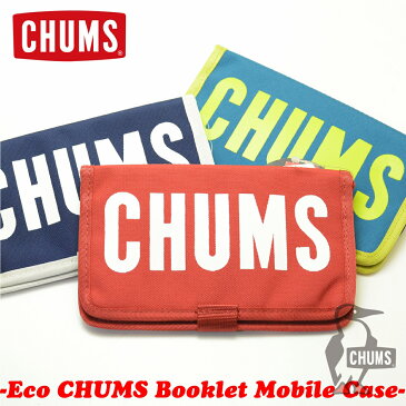 【ネコポス対応】CHUMS Eco CHUMS Booklet Mobile Case エコチャムスブックレットケースCHUMS チャムス バック 財布 コインケース トートバック ショルダー リュック メンズ レディース 店舗