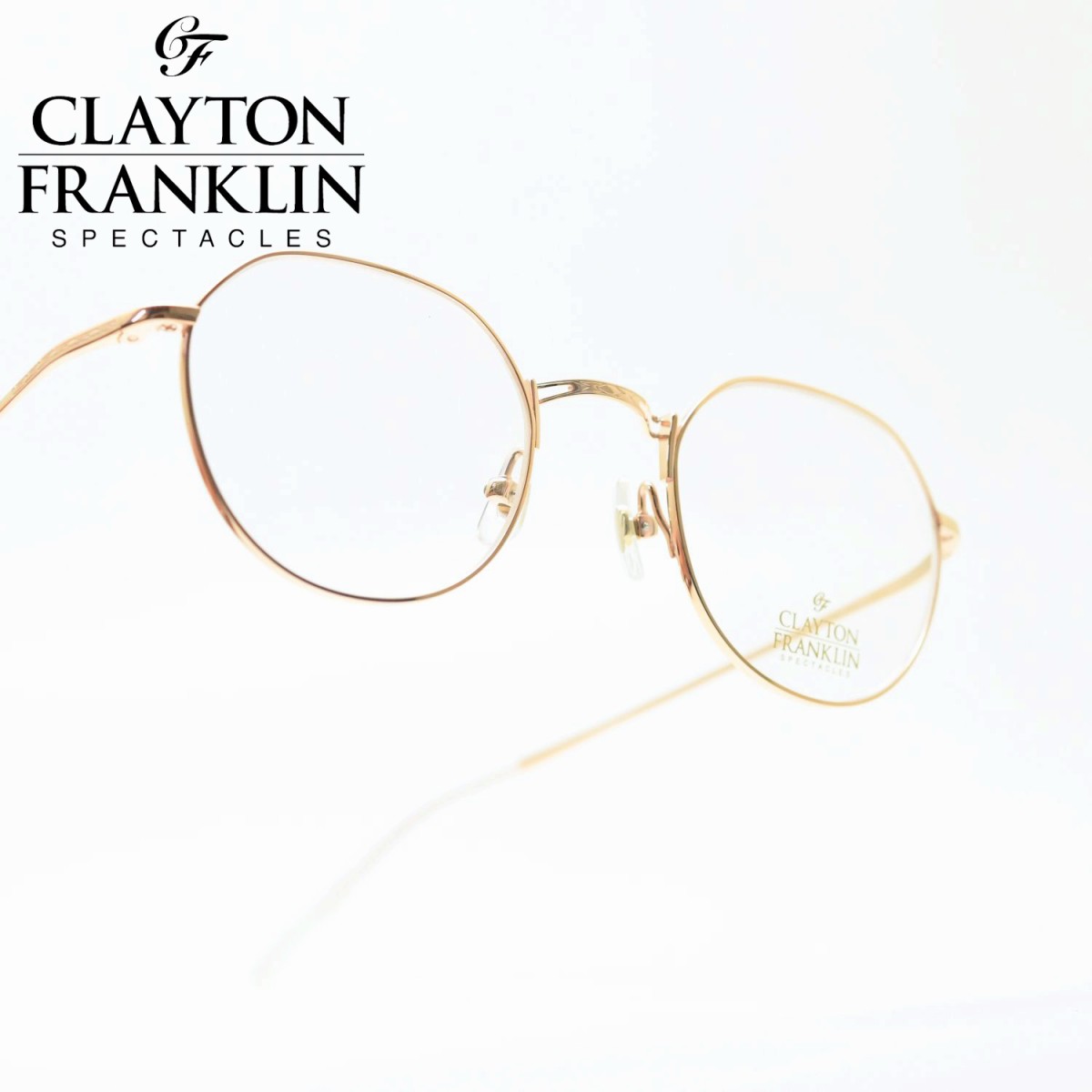 CLAYTON FRANKLIN クレイトンフランクリン645 RG（レッドゴールド/デモレンズ）
