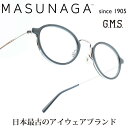 増永眼鏡 MASUNAGAGMS-825 col-11 BL/BK SILVER