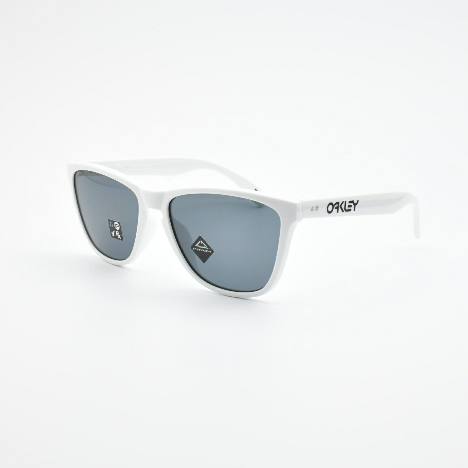 OAKLEY オークリー FROGSKINS フロッグスキン OO9444F-0157 POLISHED WHITE/PRIZM GREY 35th Anniversary アジアンフィット 2