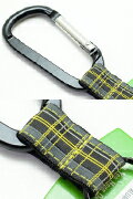 チャムス CHUMS キーキーパーCARABINER(カラビナ)カラフルPOPなベルトテープ付カラビナタイプキーホルダー