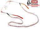 チャムス CHUMS メガネストラップURBAN RETAINER - COTTON 100%アーバンリテイナー コットン100%ストラップ メガネ メガネチェーン スポーツメガネ サングラス グラスコード グラス コード 眼鏡 アウトドア おしゃれ チェーン 眼鏡チェーン ブランド