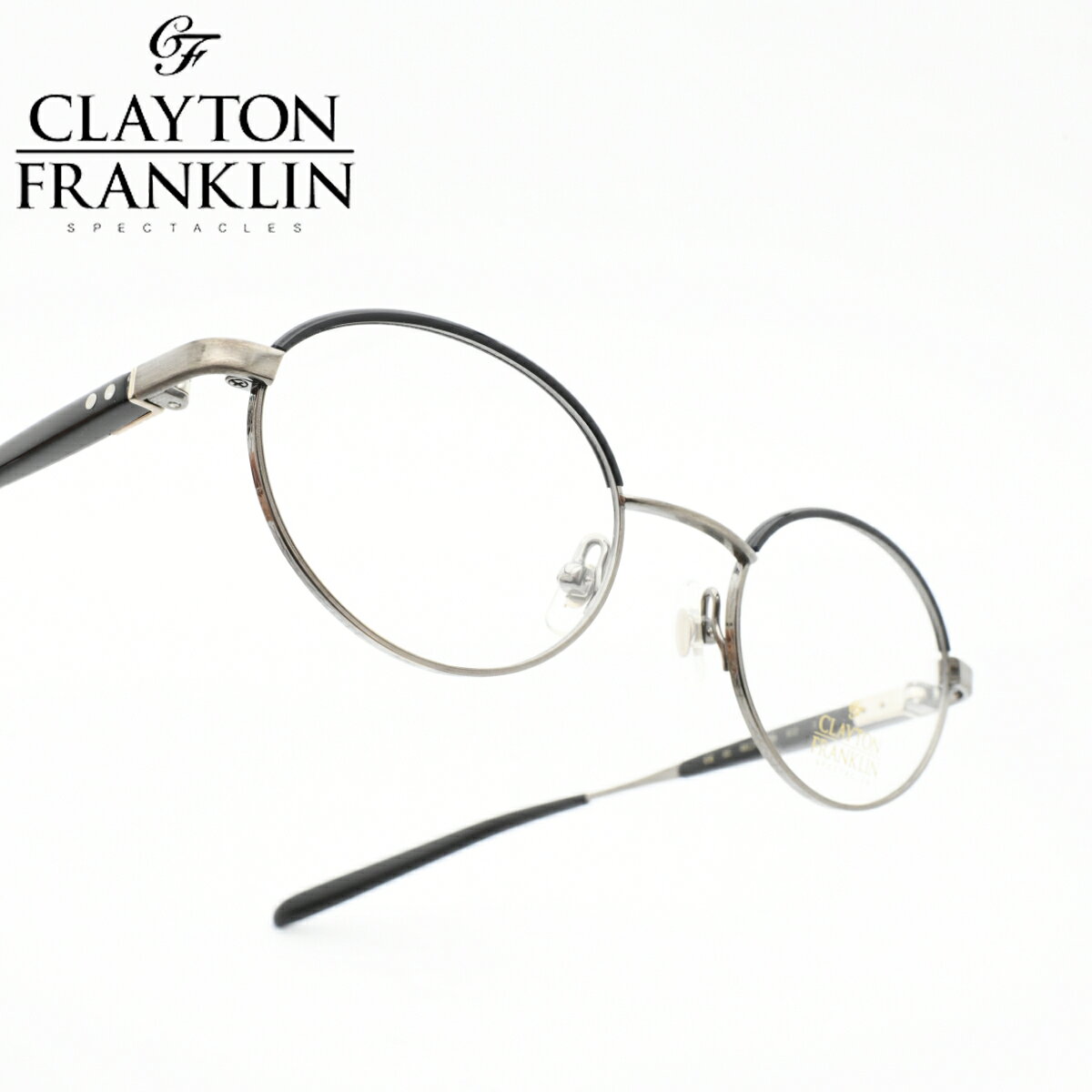 樂天商城 - CLAYTON FRANKLIN クレイトンフランクリン 612 MBK マットブラックメガネ 眼鏡 めがね メンズ レディース おしゃれ ブランド 人気 おすすめ フレーム 流行り 度付き　レンズ