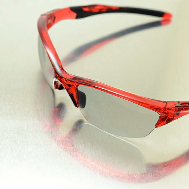 【GOODMAN LENS MANUFACTURE】グッドマンレンズマニュファクチャーOAKLEY HALFJACKET2.0オークリーハーフジャケット2.0用交換レンズ調光[ライトグレー→グレー]スタンダードシェイプ（OAKLEY-HALFJACKET-HJ20-P203） 2