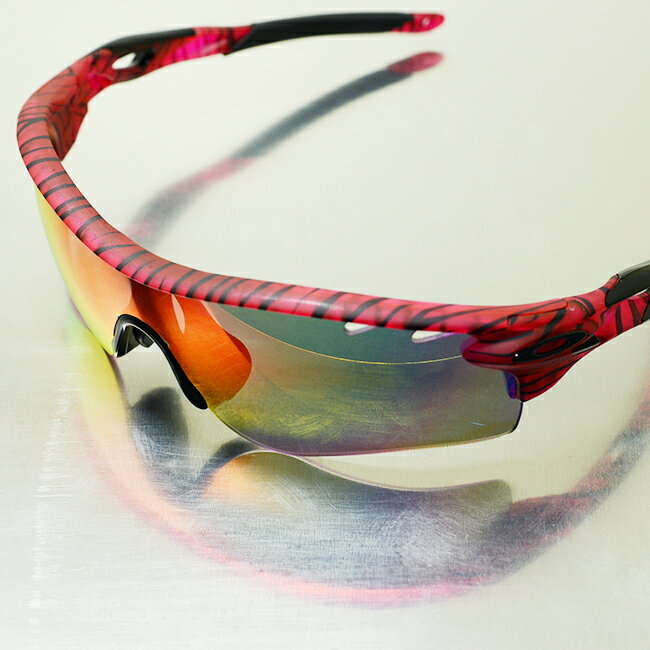 【楽天スーパーセール】【GOODMAN LENS MANUFACTURE】グッドマンレンズマニュファクチャー OAKLEY OAKLEY RADAR LOCK（オークリーレーダーロック）用交換レンズ 偏光調光グレー/レッド（ベンチレーション）*レンズのみ 【楽天スーパーSALE メガネ 眼鏡 アイウェア】