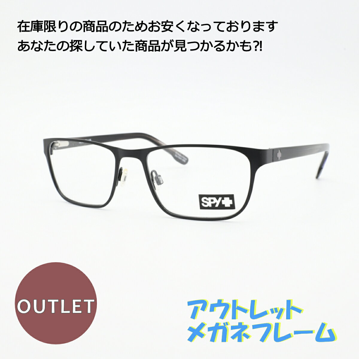 Rakuten - SPY OPTIC スパイオプティックTAYLOR 52MATTE BLACK/DUSKアウトレット商品につき返品や交換、発送後のキャンセルはお受けできません！下記にある注意事項を必ずお読みください