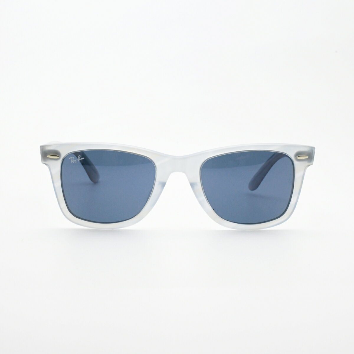 RAYBAN レイバンWAYFARER ウェイファーラーRB2140-F-1407-R5（ポリッシュフォトクロミック ストライプ ライトブルー/ブルー）