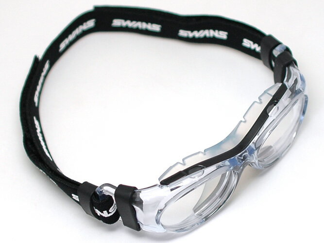 スワンズ【SWANS】度付き対応スポーツ用ゴーグルNEW EYEGURD（アイガード）SVS-700N-BLACK※Kid'sサイズ子供用※（クリア/ブラック）【ASTM F803-11 規格適合品】【世界スカッシュ連盟承認】