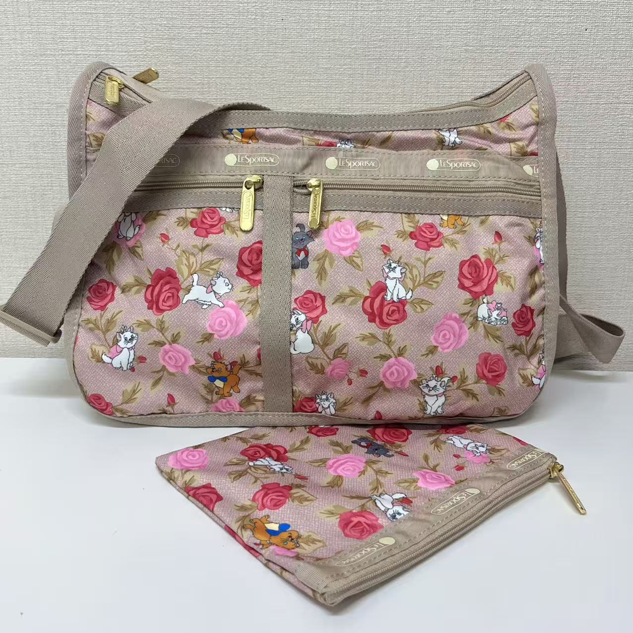 レスポートサック ショルダーバッグ 7507 レディース Deluxe Everyday Bag デラックスエブリデイバッグ ポーチ付 並行輸入品