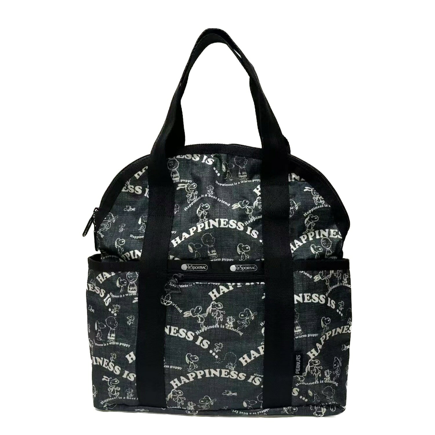 Rakuten - レスポートサック リュック バックパック 大容量 ブラック バッグ Le Sportsac DOUBLE TROUBLE BACKPACK 2442 旅行 ビジネス 遊び 並行輸入品
