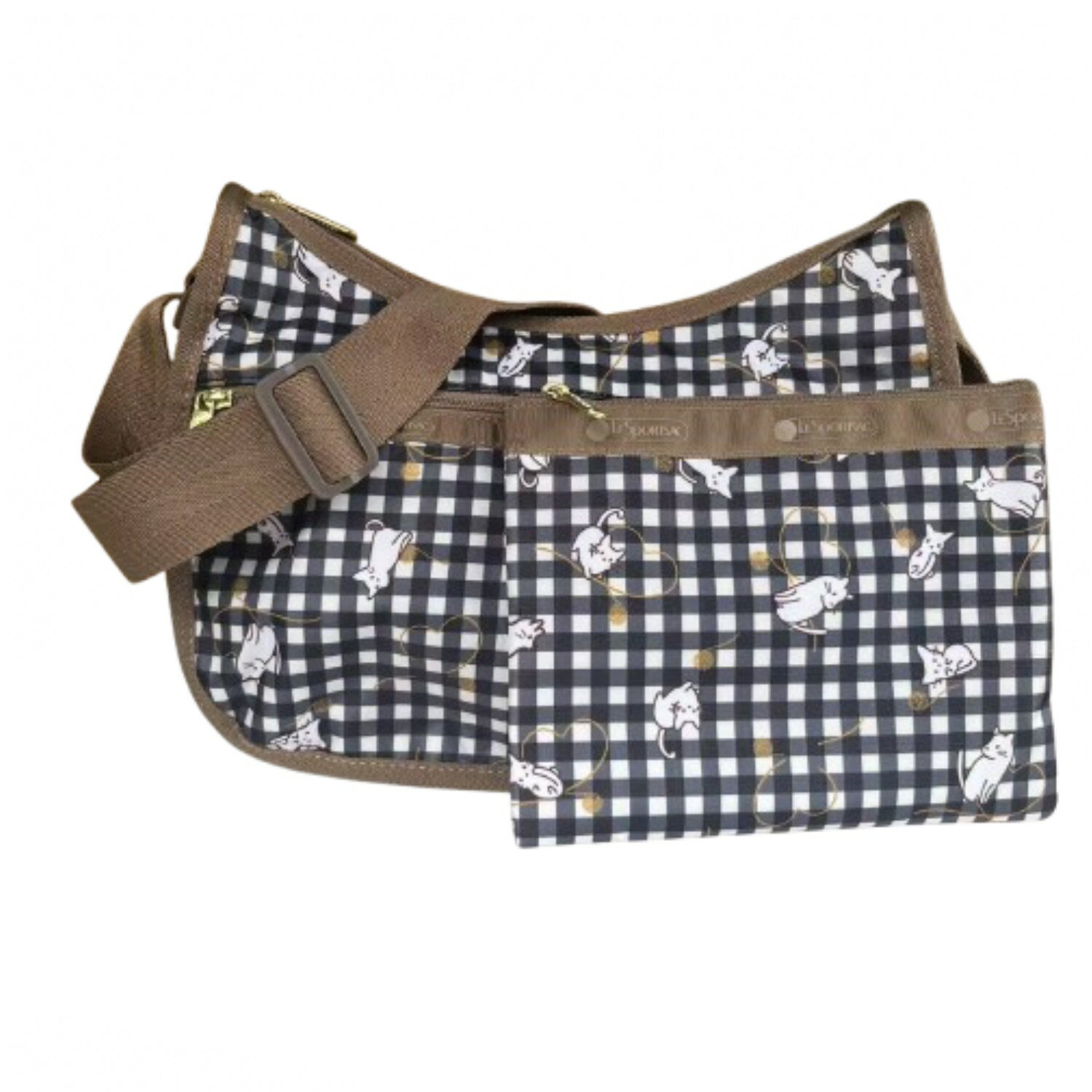 Rakuten - レスポートサック ショルダーバッグ CLASSIC HOBO 7520 ポーチ セット 軽量 大容量 並行輸入品